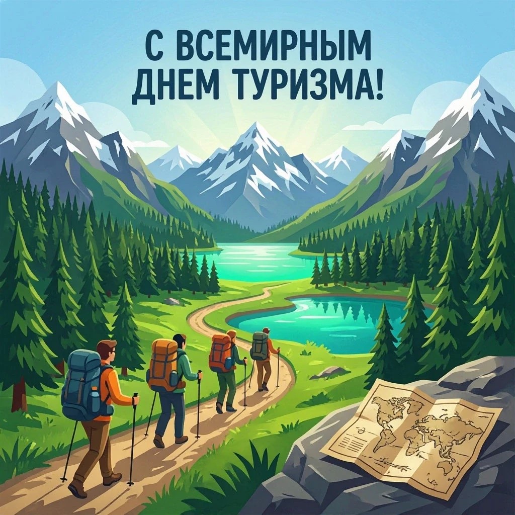 Поздравляем с Всемирным днём туризма!